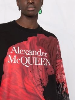Alexander McQueen graphic-print sweatshirt