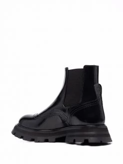 Alexander McQueen shearling-lining ankle boots