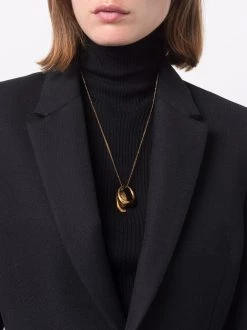 Alexander McQueen molten-charm long necklace