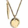 Alexander McQueen medium Molten double-pendant princess necklace