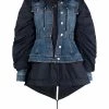 Alexander McQueen layered-effect peplum panelled jacket