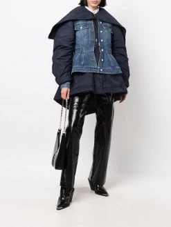 Alexander McQueen layered-effect peplum panelled jacket