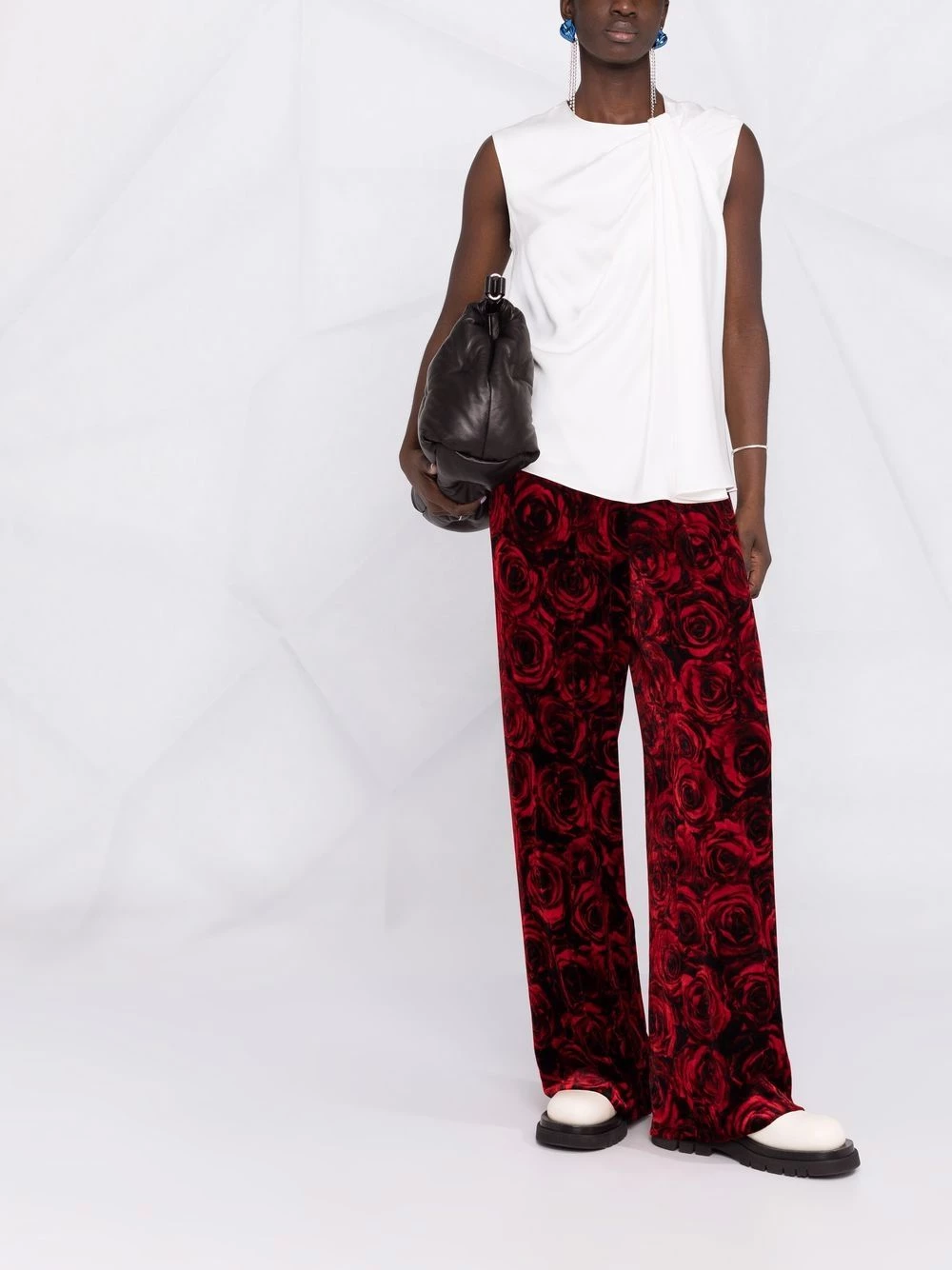 Best reviews of ๐ฅ Alexander McQueen Draped silk tank top ๐ 2 Alexander McQueen draped silk tank top