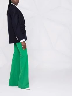 Alexander McQueen double-breasted wool-blend blazer