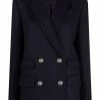 Alexander McQueen double-breasted wool-blend blazer