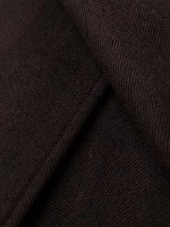 Alexander McQueen high-waisted slit-detail skirt