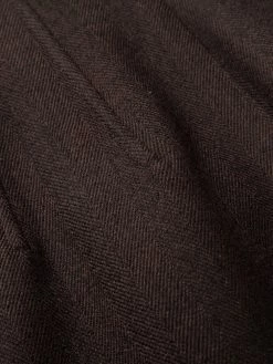 Alexander McQueen high-waisted slit-detail skirt