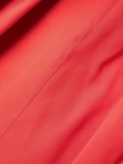 Alexander McQueen ruched-detail puff-sleeves dress