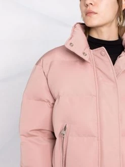 Best deal โ๏ธ Alexander McQueen Zip pockets hooded puffer jacket ๐ 10 Alexander McQueen zip-pockets hooded puffer jacket