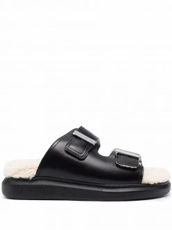 Alexander McQueen shearling lined sandals