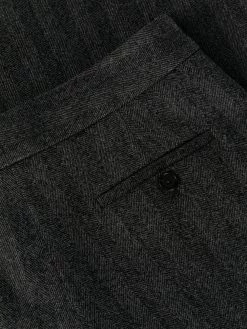 Alexander McQueen wide-leg wool trousers