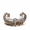 Alexander McQueen multi-chain cuff bracelet