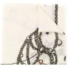 Alexander McQueen chain-link print wool scarf
