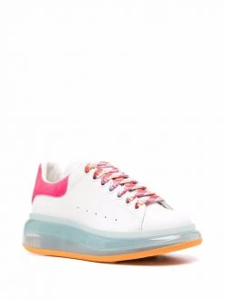 Alexander McQueen Oversized contrast-sole sneakers