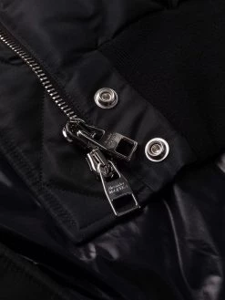 Alexander McQueen logo-print hooded puffer jacket