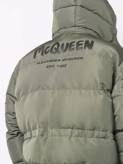 Best Sale ๐ Alexander McQueen Graffiti oversized padded ๐งฅ coat ๐ 10 Alexander McQueen graffiti oversized padded coat