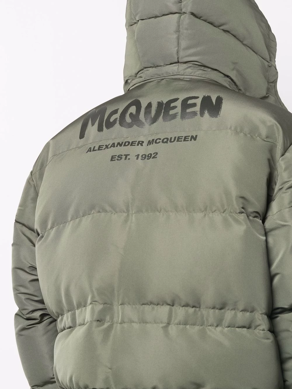 Best Sale ๐ Alexander McQueen Graffiti oversized padded ๐งฅ coat ๐ 5 Alexander McQueen graffiti oversized padded coat