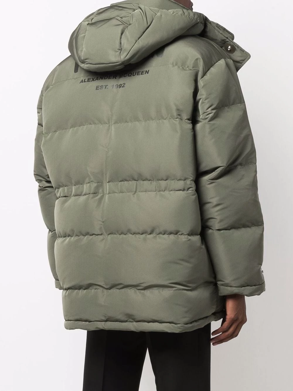 Best Sale ๐ Alexander McQueen Graffiti oversized padded ๐งฅ coat ๐ 4 Alexander McQueen graffiti oversized padded coat