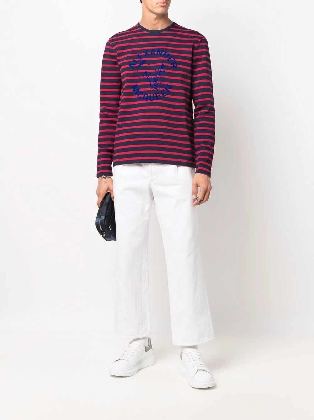 Budget ๐ Alexander McQueen Striped long sleeve T ๐ shirt โ 2 Alexander McQueen striped long sleeve T-shirt