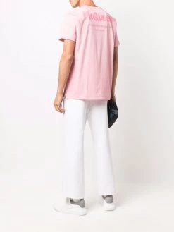 Alexander McQueen graffiti-logo print T-shirt