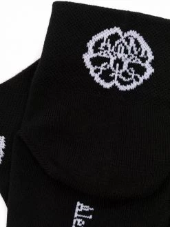 Alexander McQueen floral-print cotton socks