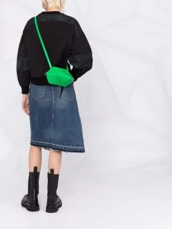 Alexander McQueen panelled crew-neck sweatshirt