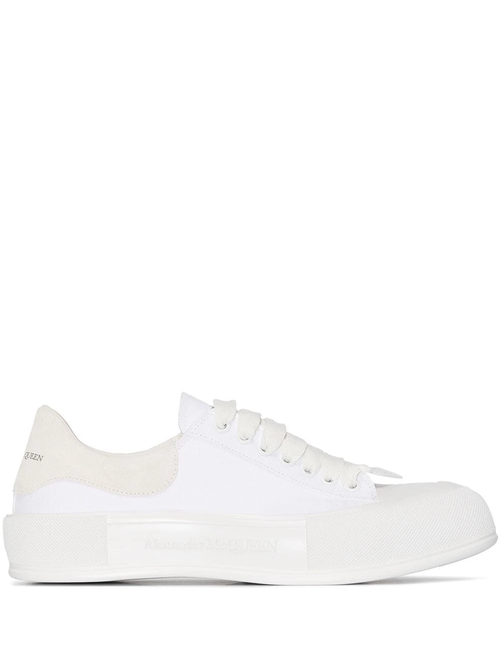 Promo 🥰 Alexander McQueen Deck Plimsoll lace up 👟 sneakers 🔥 1 Alexander McQueen Deck Plimsoll lace-up sneakers