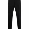 Alexander McQueen high-waisted slim-fit trousers