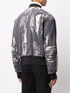 Alexander McQueen zipped bomber jacket