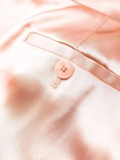 Alexander McQueen satin-effect wide-leg trousers