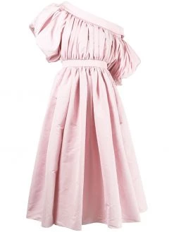 Alexander McQueen off-shoulder puff sleeve dress
