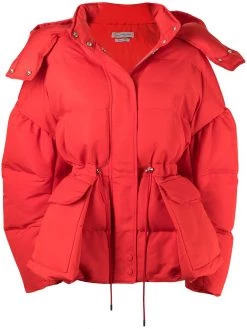 Alexander McQueen oversized padded coat