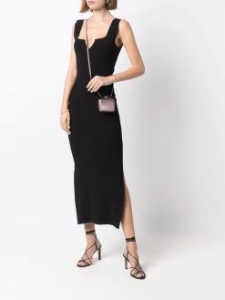 Alexander McQueen rhinestone-embellished mini clutch