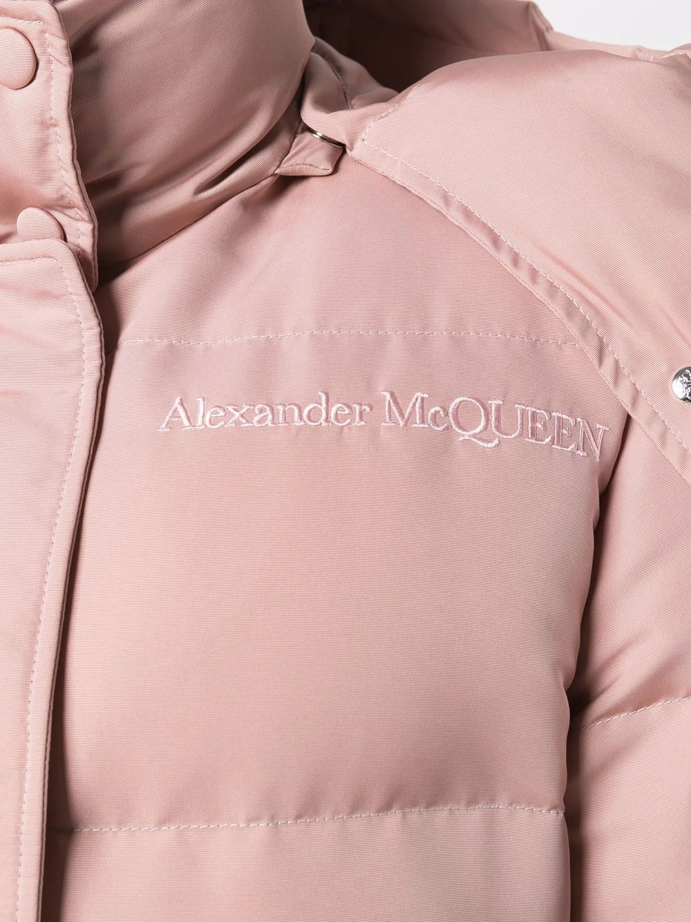 Coupon 😍 Alexander McQueen Oversized hooded puffer 🧥 coat 👍 5 Alexander McQueen oversized hooded puffer coat