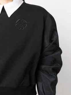 Alexander McQueen two-tone logo sweatshirt