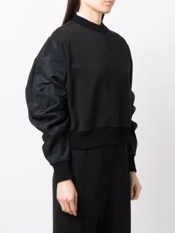 Alexander McQueen two-tone logo sweatshirt