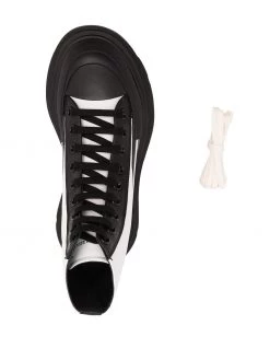 Alexander McQueen Tread Slick panelled sneakers