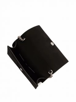 Best deal ⭐ Alexander McQueen Skull stud crystal embellished shoulder bag 🔔 8 Alexander McQueen skull stud crystal-embellished shoulder bag