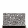 Alexander McQueen skull stud crystal-embellished shoulder bag