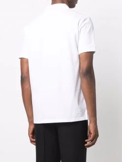 Hot Sale π Alexander McQueen Logo print cotton polo π shirt π 8 Alexander McQueen logo-print cotton polo shirt