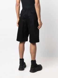 Alexander McQueen straight leg cotton shorts