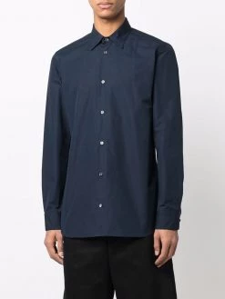 Alexander McQueen logo-print long-sleeve shirt