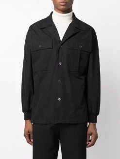 Cheapest ๐ฅฐ Alexander McQueen Logo print drawstring ๐ shirt jacket ๐ 7 Alexander McQueen logo-print drawstring shirt jacket