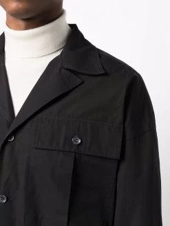 Cheapest ๐ฅฐ Alexander McQueen Logo print drawstring ๐ shirt jacket ๐ 9 Alexander McQueen logo-print drawstring shirt jacket