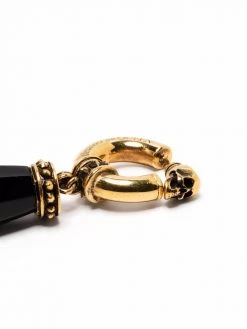 Alexander McQueen dangle stone-embellished earrings