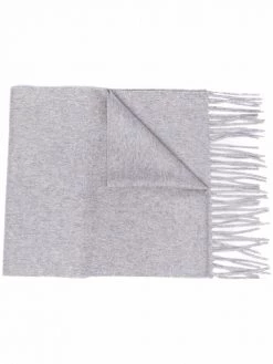 Alexander McQueen fringed cashmere scarf