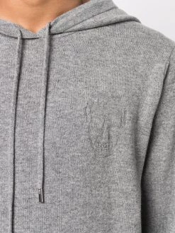 Best Pirce ๐ Alexander McQueen Intarsia skull cashmere hoodie ๐งจ 9 Alexander McQueen intarsia skull cashmere hoodie