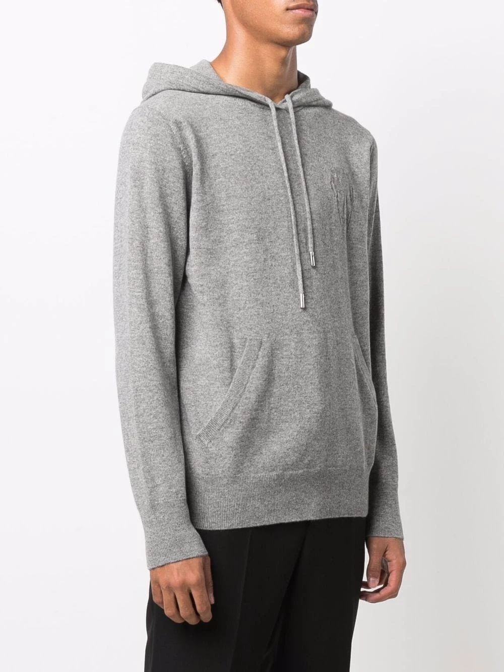 Best Pirce ๐ Alexander McQueen Intarsia skull cashmere hoodie ๐งจ 3 Alexander McQueen intarsia skull cashmere hoodie