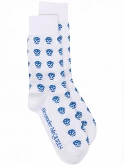 Alexander McQueen all-over skull cotton socks