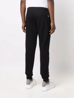 Alexander McQueen logo-print cotton track trousers